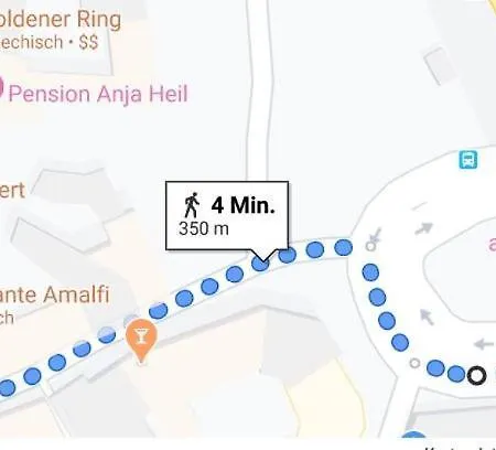 Apartmán Mittendrin -balkon- *